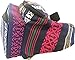Boho Hippie Fanny Pack Belt Bag I Boho Fanny Packs for Women Fashionable - For Halloween - Crossbody Bag Bum bag Waist Bag Tie Dye Fanny Pack (Navy Vert)