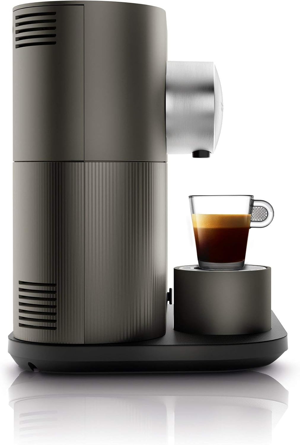 delifoods-delivery.ch Nespresso DeLonghi Expert Milk EN355.GAE apagado  automático recetas ajustables antracita Cafetera monodosis de cápsulas  Nespresso aeroccino 19 bares controlable con smartphone via bluetooth  Cafeteras individuales Cafeteras