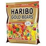 Haribo Gummi Candy Gold-Bears, 7.2 Pound RESEALABLE BAGS (4 x 28.8 Ounce)