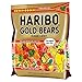 Haribo Gummi Candy Gold-Bears, 7.2 Pound RESEALABLE BAGS (4 x 28.8 Ounce)