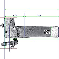 Commercial Single GATE Strong Arm Latch for