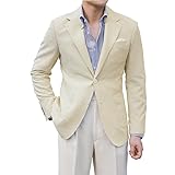 Leisure Men Seersucker Sports Coat Light Summer