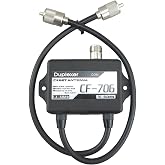 Comet CF-706 Duplexer for Transceivers HF VHF UHF 1.6&ndash;30 MHz / 49&ndash;470 MHz / 840&ndash;2000 MHz with PL-259 Connectors High Isolation Low Loss Coaxial Splitter Combiner for Amateur Radio and Base Use