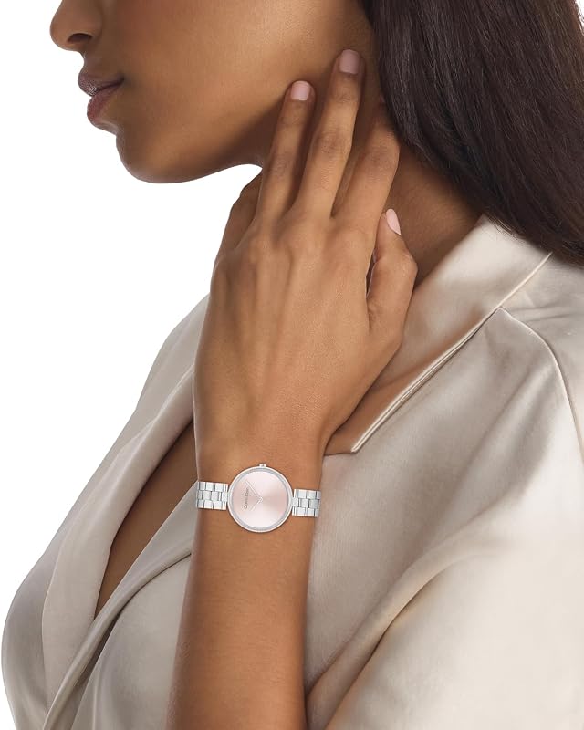 Orologio Analogico al Quarzo da donna Collezione GLEAM con cinturino in acciaio inossidabile con cinturino in acciaio inossidabile - 25100015, Silver — foto 4 di 5
