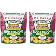 Dr. Earth GL61100518430 Fertilizer & Soil 707P Organic 8 Bud & Bloom Fertilizer in Poly Bag, 4-Pound, 4 lb, Natural (Pack of 2)