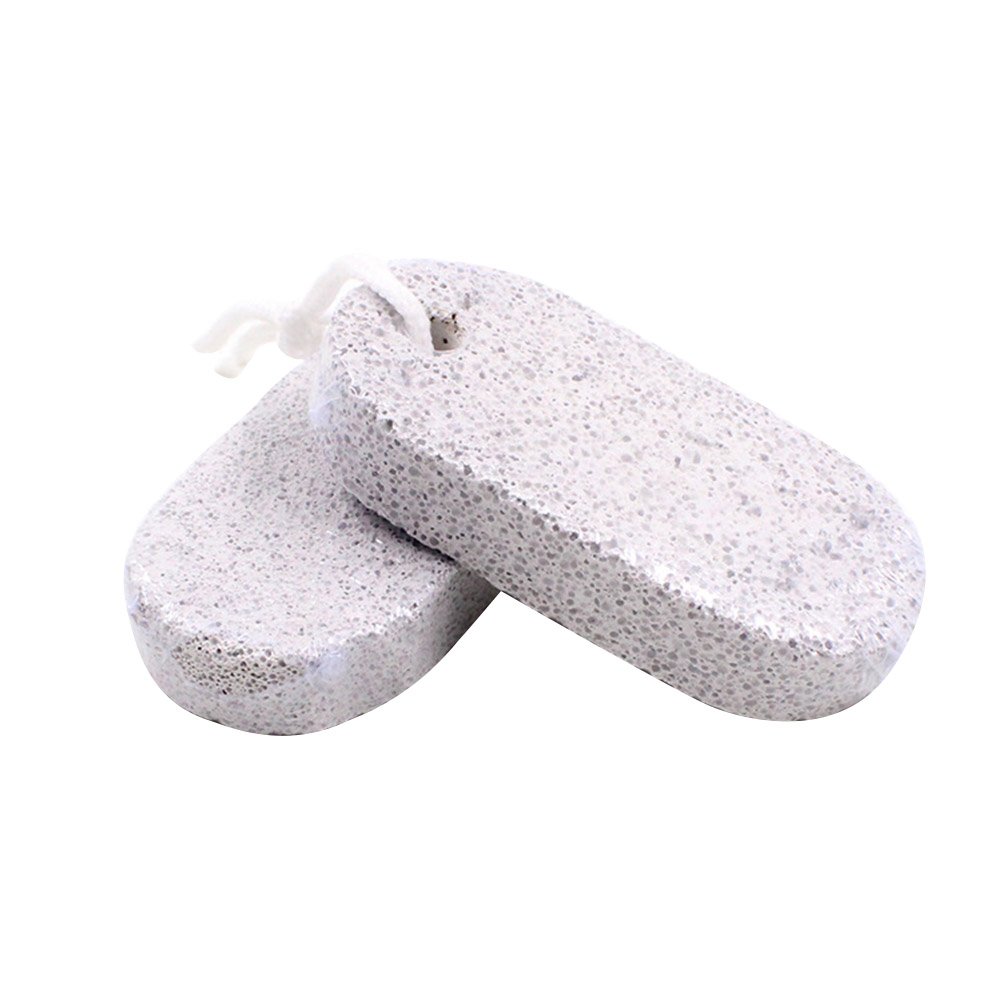 STOBOK Pet Teeth Grinding Stone 2Pcs Calcium Mineral Molar Chew Stones for Small Animals Rabbit Hamster Gerbil 3.5X1.8X0.6 Inch Dental Care Toys