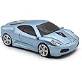 MGbeauty Wireless Mouse Sports Car Mouse Computer Optical Mice for PC Laptop MAC (Light Blue)