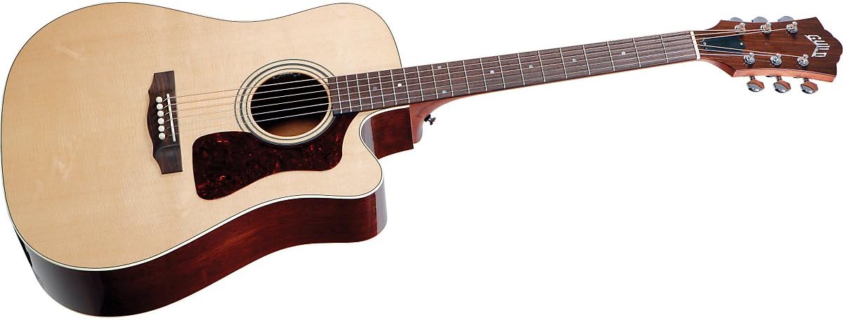 Guild D-40CE Acoustic Electric Guitar with Hardshell Case