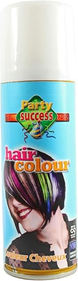 Party Success Temporary Hair Colour Spray Wash Out White 125ml view 2