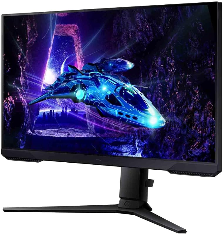 Samsung ls24dg300euxen - monitor de jogos full hd odyssey g3 de 24 "(1920 x 1080, 16: 9, 180 hz, 1 ms, painel ips, amd freesync, modo eye saver, flicker free), preto, versão 2024