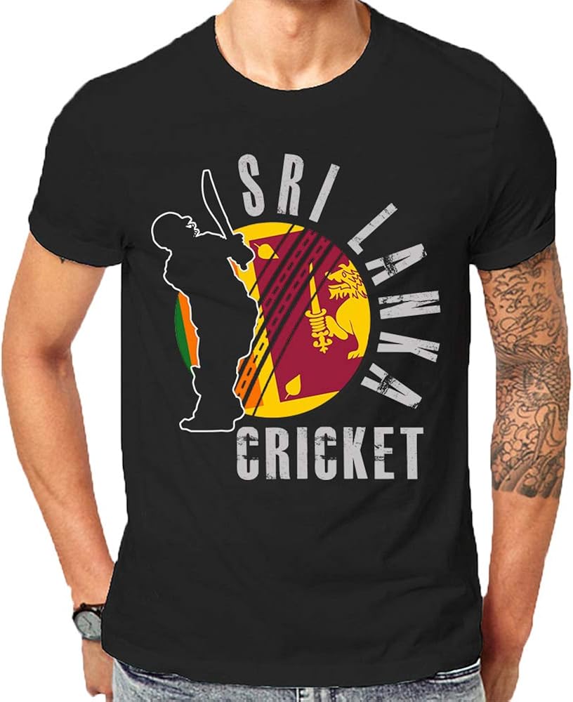 Sri Lanka Cricket World Teams Gift Supporter Tops TShirts Amazon.co