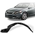 PERFIT LINER Front Left Driver Side Fender Liner Inner Panel Splash Guard Shield Compatible for 2008-2012 Honda Accord HO1249138 74100TA5A00