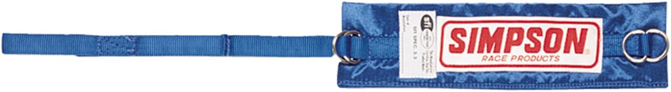Simpson Racing 36000BL Blue 2 Strap Arm Restraint