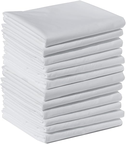 Amazon Com Polycotton Bulk Pack Of 12 Queen Size Pillowcases