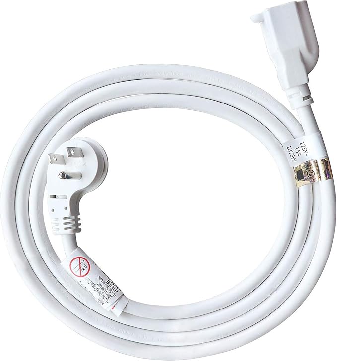 FIRMERST 6 Feet 1875W 15A Flat Plug Low Profile Extension Cord 14/3