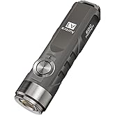 RovyVon A1 Gen 4 Rechargeable EDC Keychain Flashlight 650 Lumens High Lumens Outdoor Mini Keychain Light for Everyday Carry, 