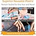Compression Storage Bags - Set of 3 Space Saver Plastic Vacuum Sacks: 2 Large (23x31