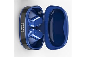AI Translation Earbuds Real Time, 3-in-1 Buletooth 5.4 Translator Earbud with 164 Languages Blue