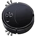Zerodis Robot Vacuum Cleaner,Rechargeable Sweeping Vacuuming Mopping 3 in 1 Intelligent Sweeping Robot for Hard Floor Flat Ground Marble Tile Wooden Floor