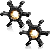 Fabbay 2 Pack Utility Impeller Replacement Water Transfer Pump Impeller Universal Fits Pas-30 and Pds-30 Model Pumps Fit 5/16 Diameter Shaft Compatible with 1/10th and 1/12th Hp Ac and Dc Motor