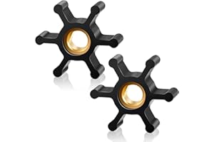 Fabbay Utility Impeller Replacement Water Transfer Pump Impeller Compatible with Trupow Model Pas-30 and Pds-30 Fit 5/16 Diameter Shaft Compatible with 1/10th and 1/12th Hp Ac and Dc Motor(2 Pack)