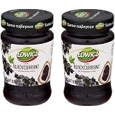 Lowicz Dzem Czarna Porzeczka N/S (Blackcurrant Jam ), Poland, Pack of 2, 280 g/9.88 oz