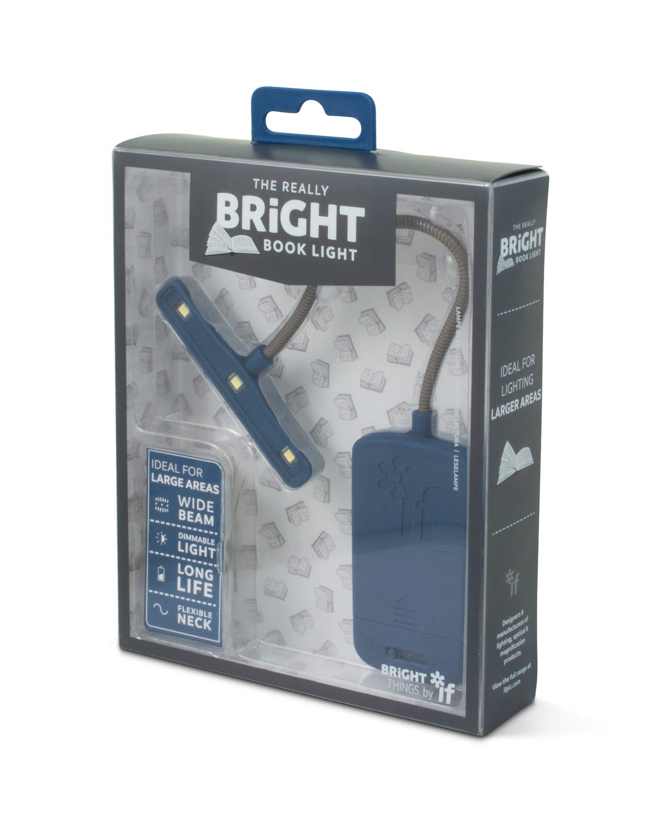 The Really Bright Book Light -Plastic, Blue,39902