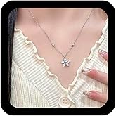 Ximdble Vintage Crystal Star Pendant Necklace Rhinestone Star Choker Necklace Silver Ball Chain Necklace Sparkly Cz Rhinestone Choker Necklace for Women