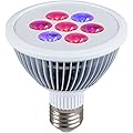 MEIZHI 14W LED Grow Light Bulb, Led Growing Lamp E26 Led Plant Grow Bulb Full Spectrum for Indoor Greenhouse Hydroponics Plants Vegetables Flowers Fruits