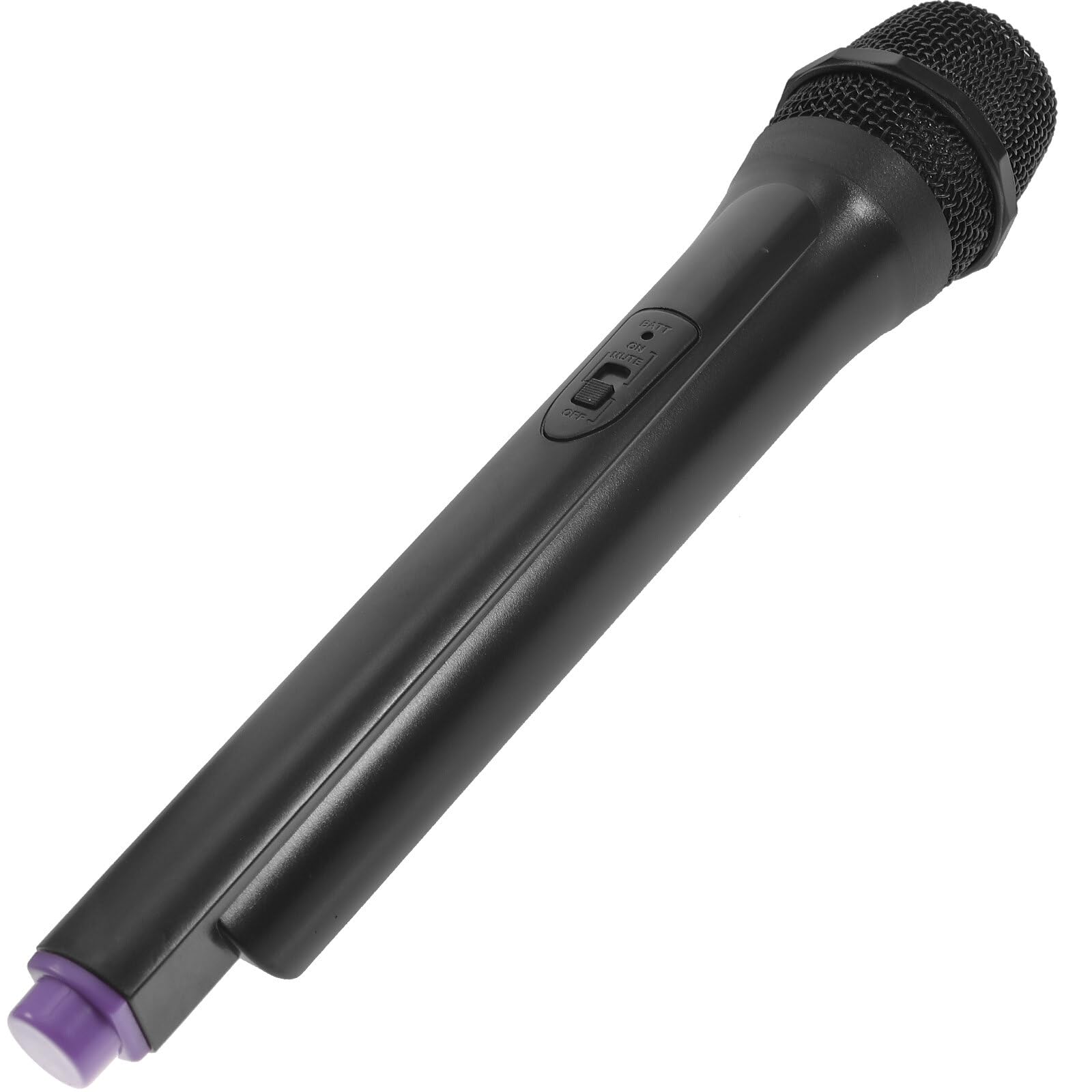 Microphone Toy Prop 1PC, 26.5x5cm Plastic Simulated Microphone Pretend Toy Microphone Wireless Costume Prop Party Favors Goody Bag Fillers for Home - 81g