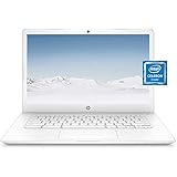 HP Chromebook 14 Laptop, Dual-core Intel Celeron Processor N3350, 4 GB RAM, 32 GB eMMC Storage, 14-inch FHD IPS Display, Goog