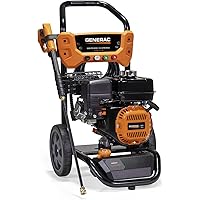 Generac 8896 3000 PSI 2.4 GPM Gas-Powered Residential Pressure Washer, 50-State / CARB Compliant, Easy and Effective Cleaning