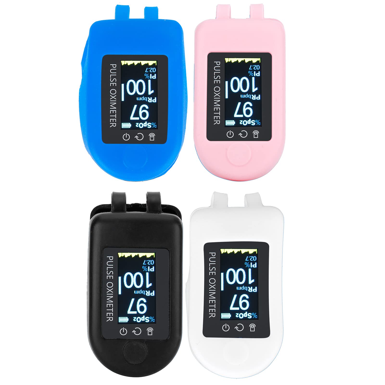 Fingertip Pulse Oximeter Storage Bag Case,Oximeter Storage Case,Water Resistant Pulse Oximeter,Oximeter Storage Bag, Fingertip Pulse Protective Case, Anti-Shock for Storage Oximeter for Travel (Black)