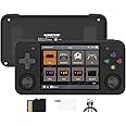 RG35XX H Retro Handheld Game Console 3.5 in IPS Screen Built-in 3300mAH Battery 64G TF Card Preinstalled 5000+ Classic GamesConsole(New Black)