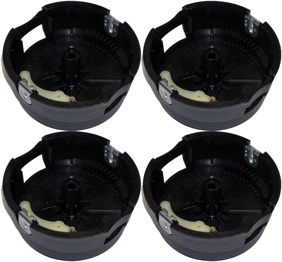 Black and Decker GH1000 Trimmer Replacement 4 Pack Spool Housing # 90529876-4PK