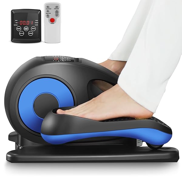 Exercise Equipment ANCHEER Under Desk Elliptical Mini Pedal