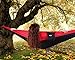 Hammock IMISI Camping Hammock Parachute Nylon Hammock Portable Ultralight, Quick Dry, Anti Scratch, More Durable Comfortable Support 2 Person with Straps 108”(L) 55”(W)