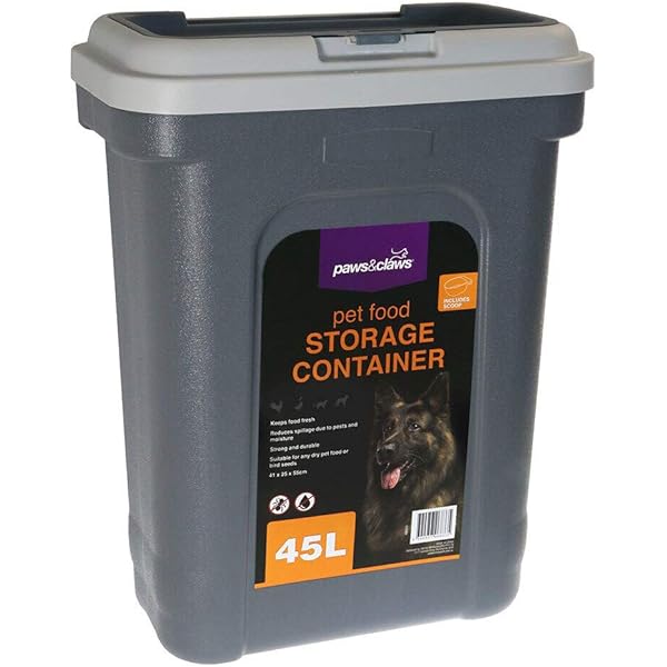 store and paw food storage bin
