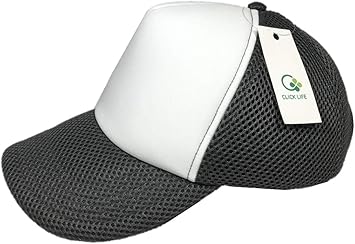 Amazon Click Life プロテクター内蔵メッシュキャップ ヘルメット帽子 防災 頭部保護 軽安全帽 灰白 グレーホワイト Click Life クリックライフ スポーツ アウトドア