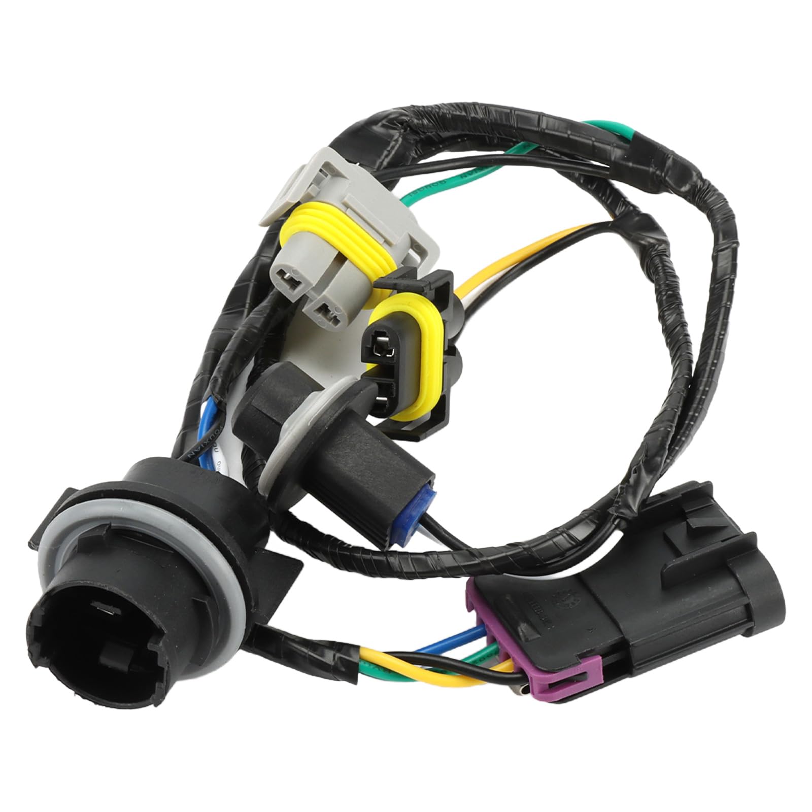 Photo 1 of 1PCS GM 15930264 Headlight Wiring Harness Connector for 2008-2012 Chevrolet Malibu, for Chevy Malibu 2008-2012, OEM 645-539