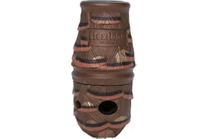 Flextone Hunting True-to-Life Realistic Turkey Sounds Easy-to-Use Mid-Range Calling Thunder Cluck-N-Purr Hybrid Turkey Game Call (Gen 2)