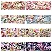 ALinmo 52Pcs Flower Hair Bow Clips and Hair Rubber Band Hair Ties Hair Accessories for Baby Girls Infants Toddler Kids
