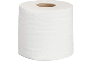 AmazonCommercial 2-Ply White Ultra Plus Individually Wrapped Toilet Paper |Bulk|Septic Safe |Compatible with Standard Dispensers|FSC Certified |400 Sheets per Roll (24 Rolls)(4.1 x 3.6 Sheet)