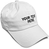 Soft Baseball Cap Custom Hat Personalized Text Cotton Dad Hats for Men & Women