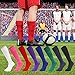 Mifidy Soccer Socks Unisex Team Sports Football Long Tube Knee High Socks 4 Sizes