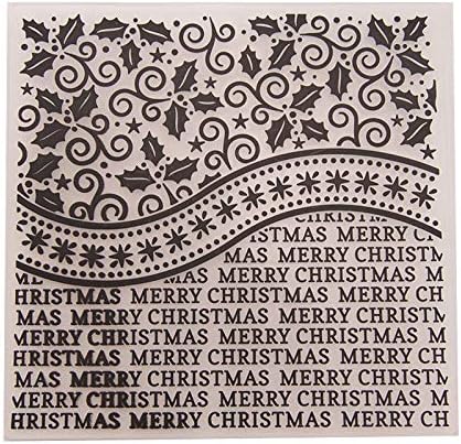 Emboss Paper - Embossing Folder Stencils for DIY Scrapbooking Plastic Handmade Crafts Art Diary Decor Painting Drawing Spray