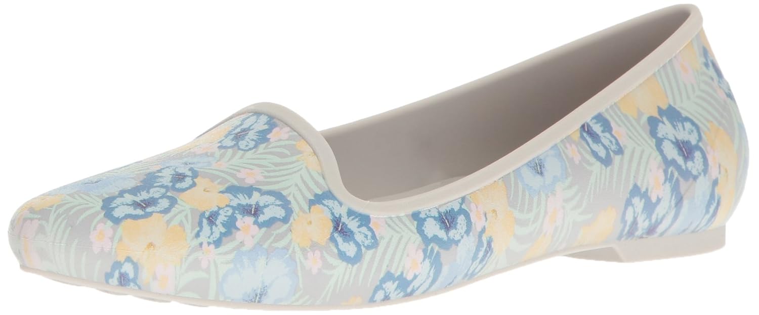 crocs eve graphic women flat in floral