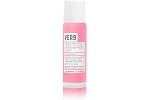 VERB Dry Shampoo Light - Refresh, Absorb Oils + Extends Styles - Refreshing Dry Shampoo Spray for Light Tones - Vegan, No Par