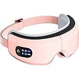 TLINNA Eye Massager with Airbag Kneading,Constant Temperature Hot Compress, Multi-Frequency Vibration and Bluetooth Music (La
