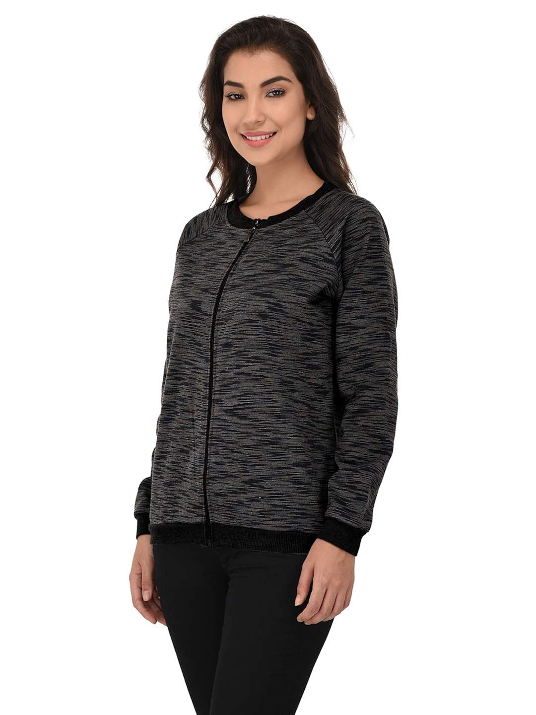 purys full sleeve printed women's jacket